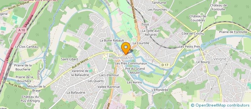 localisation de l'entreprise AF MECA TEAM, PASSION COMPETITION  MONTBAZON