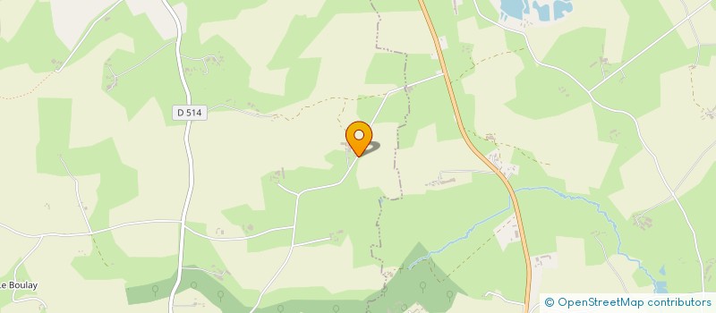 localisation de l'entreprise AF MENUISERIE à SAINT-HILAIRE-DU-MAINE