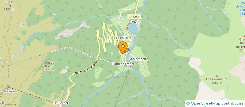 localisation de l'entreprise AF OPEN  LE HAUT-BREDA