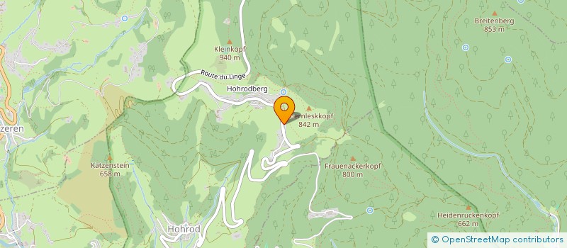 localisation de l'entreprise AF PANORAMA  HOHROD