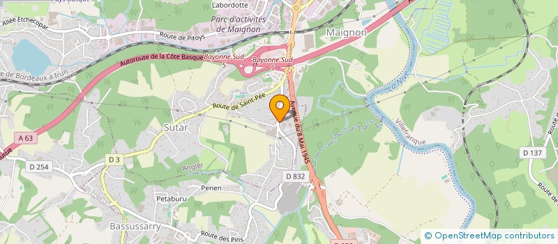 localisation de l'entreprise AF PHOTOGRAPHY  ANGLET