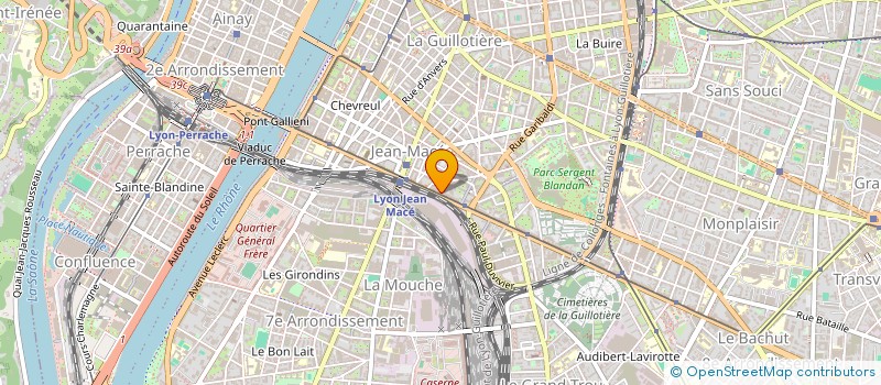 localisation de l'entreprise AF PRESSE  LYON