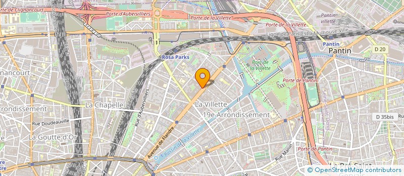 localisation de l'entreprise AF PROPRETE  PARIS