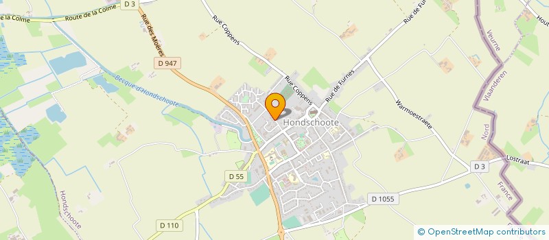 localisation de l'entreprise AF PROTEC à HONDSCHOOTE