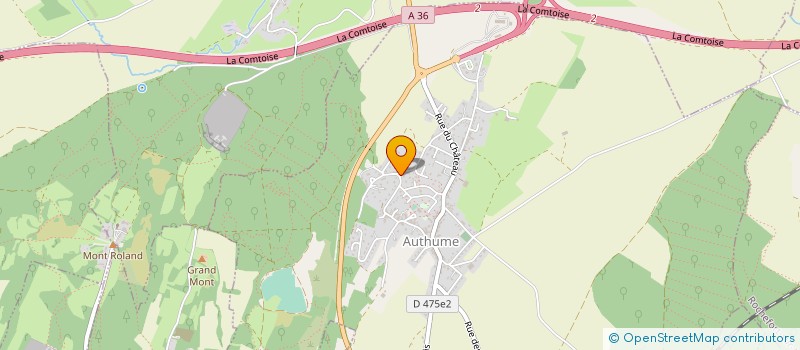 localisation de l'entreprise AF RAMEL  AUTHUME