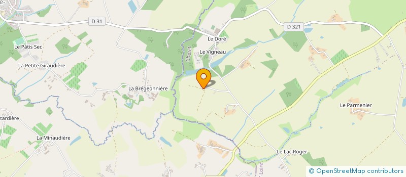 localisation de l'entreprise AF RAMONAGE  BEAUPREAU-EN-MAUGES