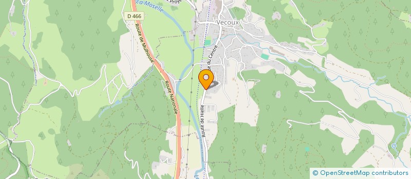 localisation de l'entreprise AF RECYCLAGE à VECOUX