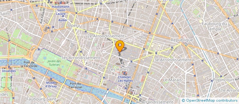localisation de l'entreprise AF REGATTA à PARIS