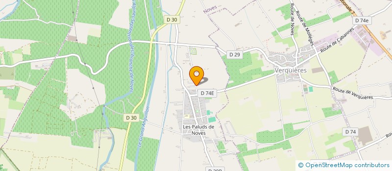 localisation de l'entreprise AF RENOV'  NOVES