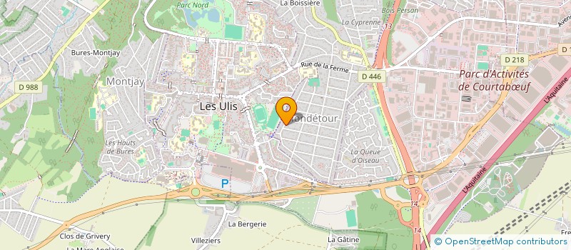 localisation de l'entreprise AF RENOVATION à ORSAY