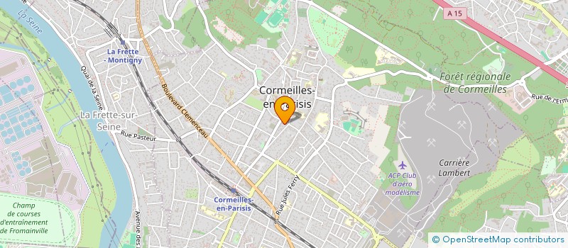 localisation de l'entreprise AF RENOVATION à CORMEILLES-EN-PARISIS