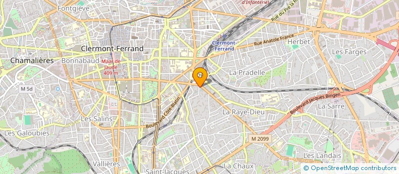 localisation de l'entreprise AF SERRURERIE CLERMONT FERRAND URGENCE 63 à CLERMONT-FERRAND