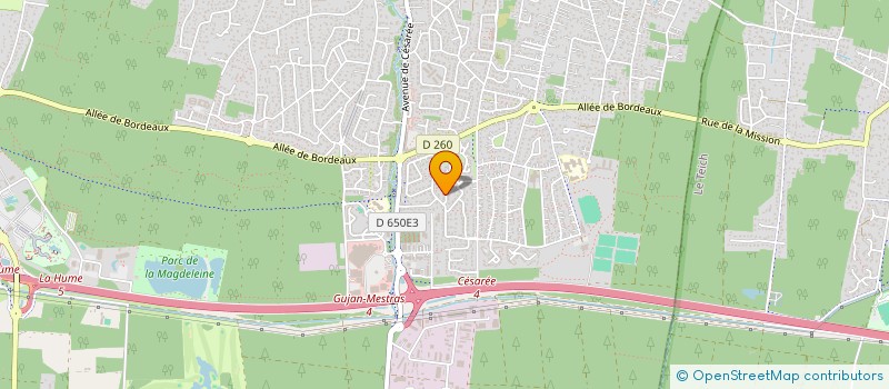 localisation de l'entreprise AF SOLUTIONS SERVICES à GUJAN-MESTRAS