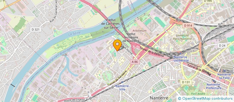 localisation de l'entreprise AF TECHNOLOGY  NANTERRE