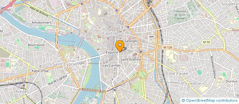 localisation de l'entreprise AF TESTAS  TOULOUSE