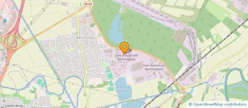 localisation de l'entreprise AF TRACTION à REICHSTETT