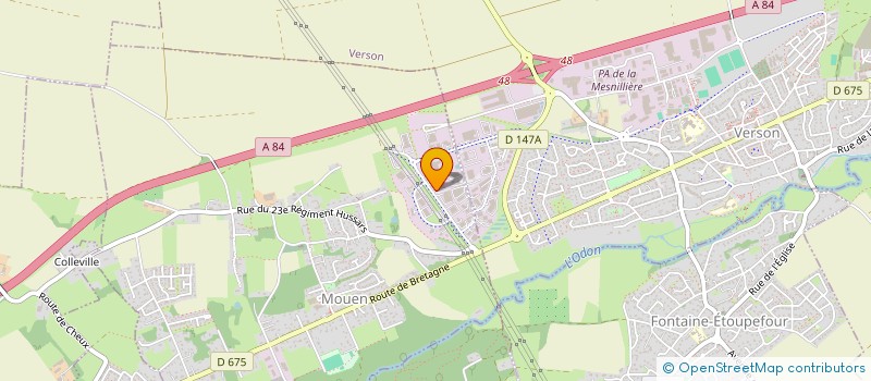 localisation de l'entreprise AF TRAVAUX  MOUEN