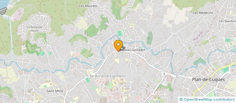 localisation de l'entreprise AF2L IMMO  MARSEILLE