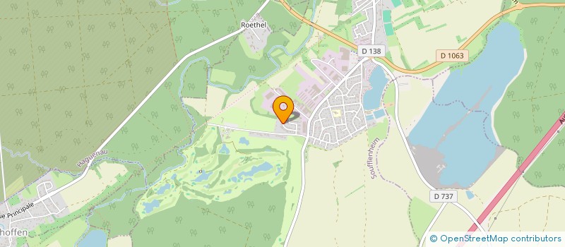 localisation de l'entreprise AF3S  SOUFFLENHEIM