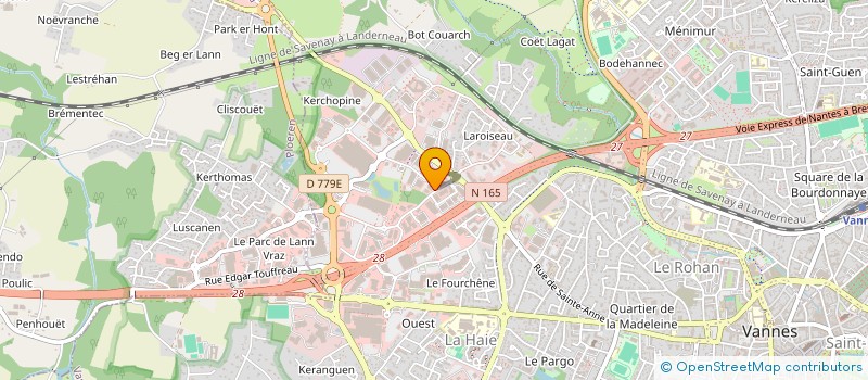 localisation de l'entreprise AF56 à VANNES