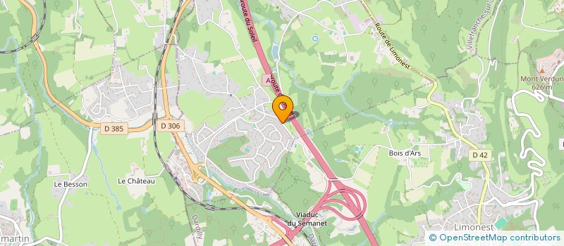 localisation de l'entreprise AFA  LISSIEU