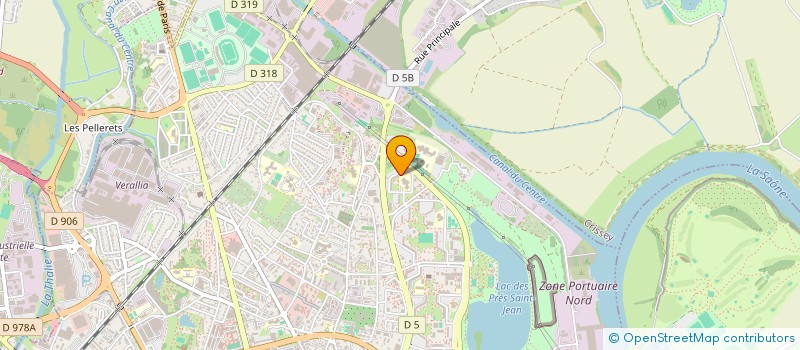 localisation de l'entreprise AFA à CHALON-SUR-SAONE