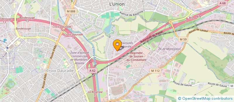 localisation de l'entreprise AFA à TOULOUSE