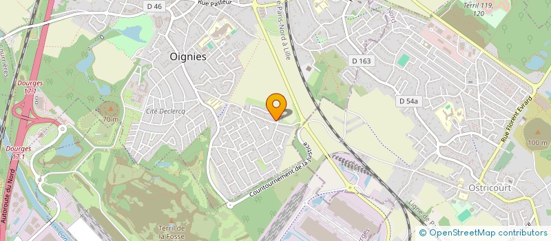 localisation de l'entreprise AFA CARS SERVICES  OIGNIES