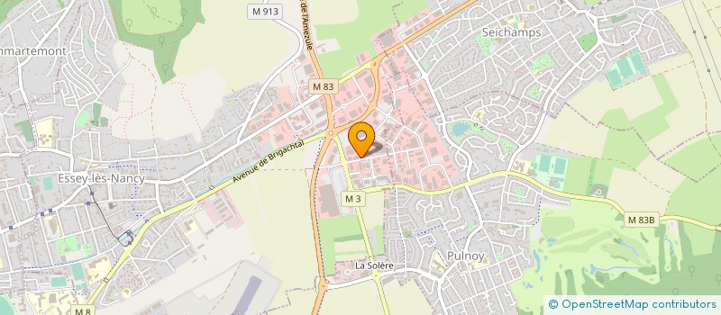 localisation de l'entreprise AFA CONCEPT à ESSEY-LES-NANCY