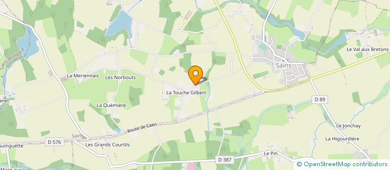 localisation de l'entreprise AFA EXPERTISE  SAINS