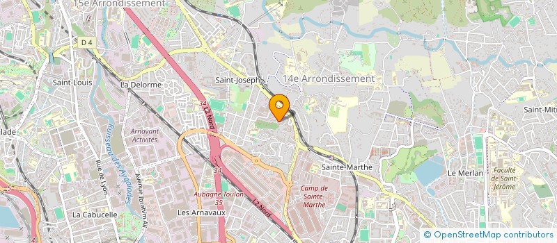 localisation de l'entreprise AFA LOCATION VEHICULE ET SCOOTER  MARSEILLE