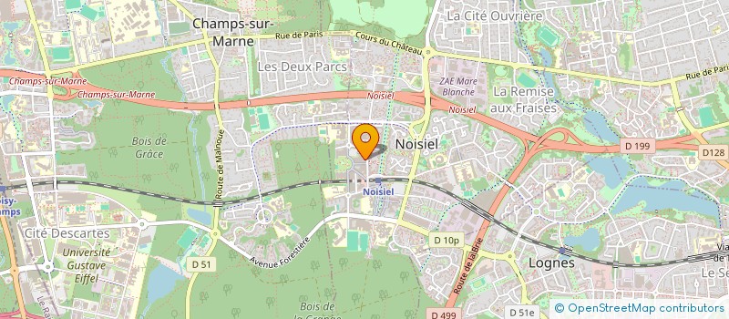 localisation de l'entreprise AFA SALON  NOISIEL