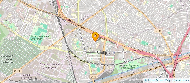 localisation de l'entreprise AFAAFF! à BOBIGNY
