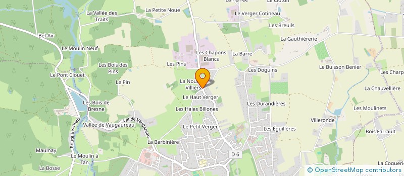 localisation de l'entreprise AFAC  LUYNES