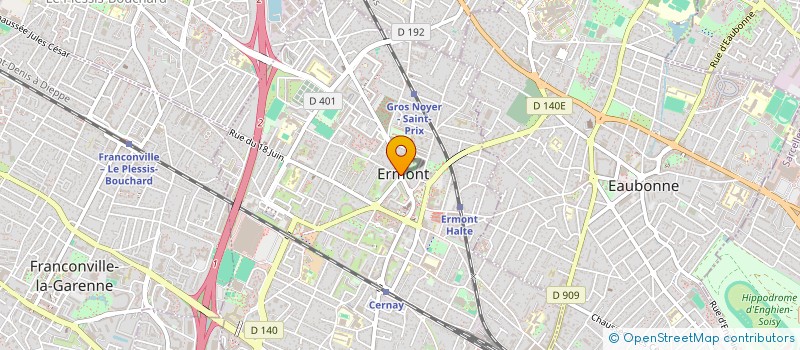 localisation de l'entreprise AFACAN  ERMONT