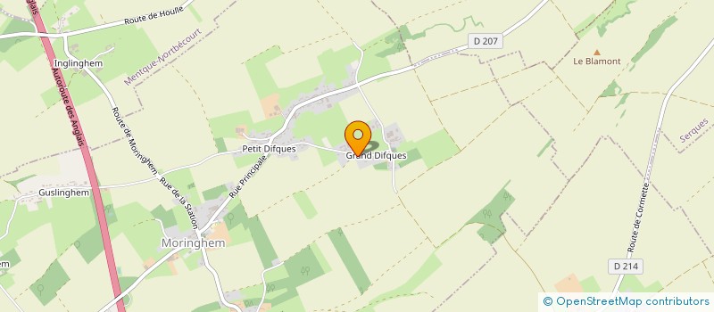 localisation de l'entreprise AFACARON  MORINGHEM