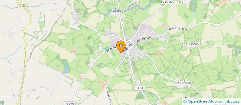 localisation de l'entreprise AFAD ELEC à CHANU