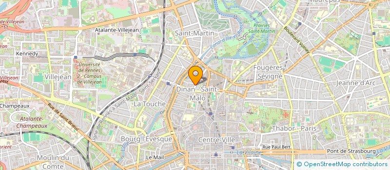 localisation de l'entreprise AFAD INVEST  RENNES