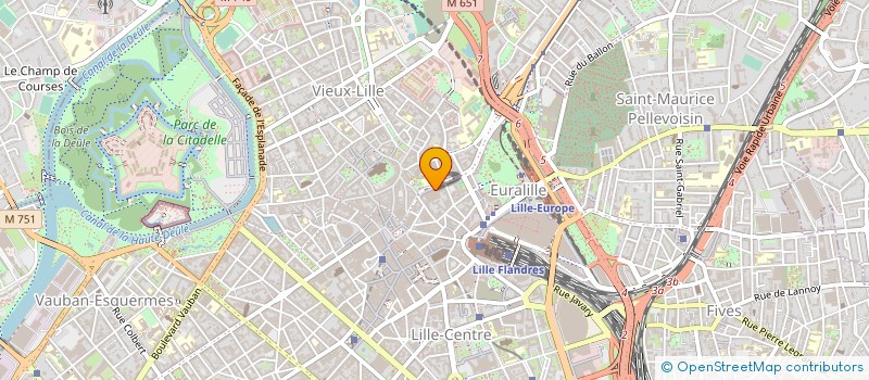 localisation de l'entreprise AFADE à LILLE