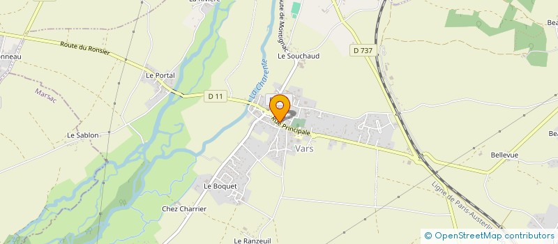 localisation de l'entreprise AFAFAF VOUHARTE ET MONTIGNAC CHARENTE à VOUHARTE