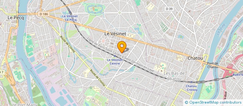 localisation de l'entreprise AFAL  LE VESINET