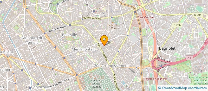 localisation de l'entreprise AFAL LA POSTE  PARIS