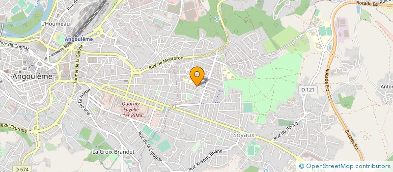 localisation de l'entreprise AFALAC SOYAUX 16 à SOYAUX