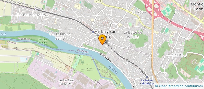 localisation de l'entreprise AFALDA  HERBLAY-SUR-SEINE