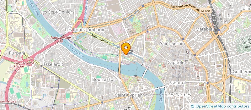localisation de l'entreprise AFALP (A FOUTRE A LA POUBELLE) à TOULOUSE