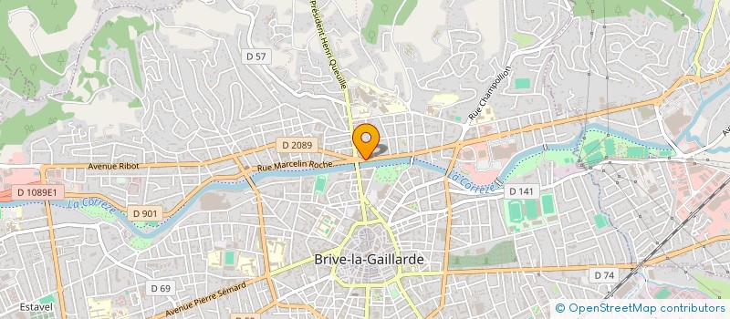 localisation de l'entreprise AFAM  BRIVE-LA-GAILLARDE