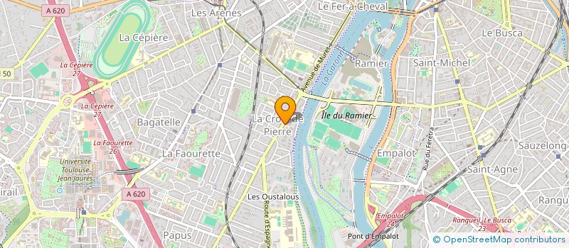 localisation de l'entreprise AFAO à TOULOUSE