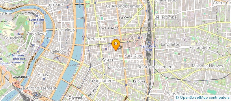 localisation de l'entreprise AFAQ  LYON