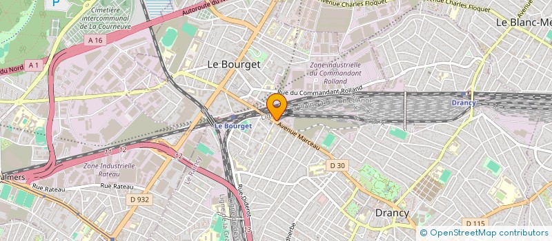 localisation de l'entreprise AFAQ CONSTRUCTION à DRANCY