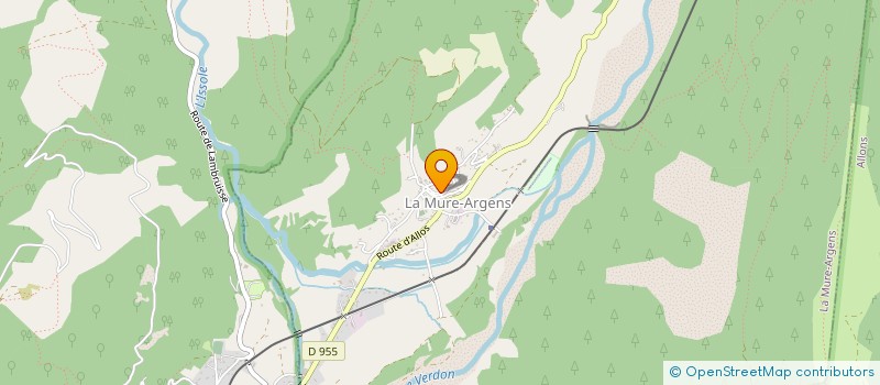 localisation de l'entreprise AFAR EREFPP PACA à SAINT-ANDRE-LES-ALPES